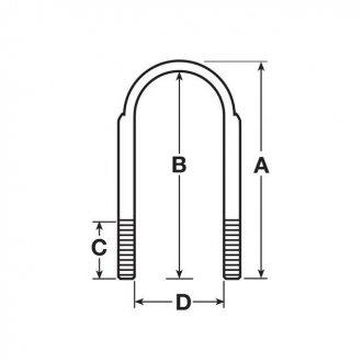 Фото автозапчастини стремянка UC Universal Components P4030K