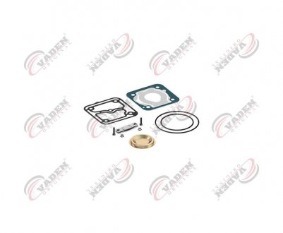 Ремкомплект компрессора (прокладки+клапана) Mercedes ATEGO OM-904LA Vaden 1100040100