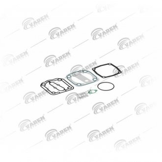 Комплект ремонтний прокладок з клапанами Mercedes Actros OM501/502, Setra, Evobus (стр. каталога 2010г. 014) (стр. каталога 2012г. 22) (A66RK052A) Vaden 1100050500