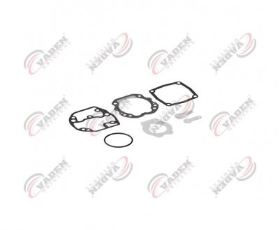 Комплект ремонтных прокладок с клапанами компрессора Mercedes новый тип OM401 (стр. каталога 2010г. 032) (стр. каталога 2012г. 40) (442 130 00 20, A67RK040, A67RK040A) Vaden 1100120100 (фото 1)