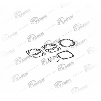 Комплект ремонтных прокладок компрессора MAN TGA (стр. каталога 2010г. 095) (стр. каталога 2012г. 121) (A67RK061B) Vaden 1200030150