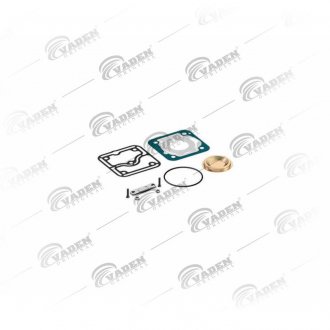 Ремкомплект компрессора (прокладки+клапана) MAN Vaden 1200058100 (фото 1)