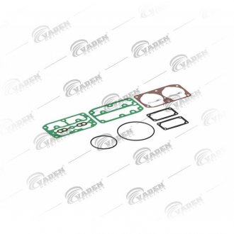 Комплект ремонтний прокладок компресора KNORR, SCANIA 3, 4 series (стр. каталога 2010г. 175) (стр. каталога 2012г. 217) (A66RK007B, SEB22542) Vaden 1400030150 (фото 1)
