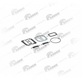Комплект ремонтный прокладок с клапанами KNORR, DAF LF45,LF55 (стр. каталога 2012г. 306) (SEB22461) Vaden 1600 130 500