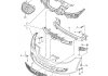 Фото автозапчастини решітка бампера передня права (з отвором для галогенних фар, пластик, чорн) SEAT LEON 1P 03.09-09.12 VAG 1P0 853 666E9B9 (фото 3)