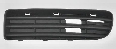 Решетка (заглушка) переднего бампера Octavia рестайл. левая VAG 1U0807367B 01C (фото 1)