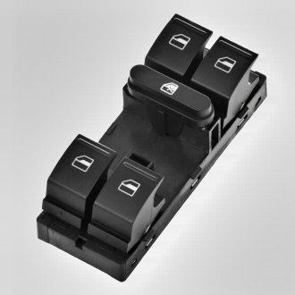 Блок кнопок стеклоподъемника Octavia A5/Fabia new/Roomster/Yeti VAG 1Z0959858B 3X1 (фото 1)