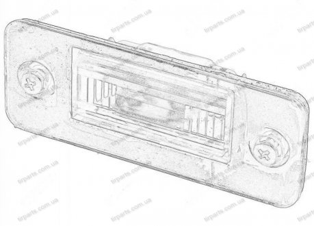 Фото автозапчастини ліхтар освітлення номерного знаку права AUDI A8 D3 10.02-07.10 VAG 4E0 943 022