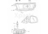 Фото автозапчасти указатель поворота Fabia 2014-/Rapid 2012-/ Seat Toledo 2012- левый в зеркале VAG 6V0949101 (фото 3)