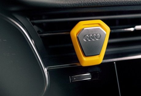 Ароматизатор Audi Singleframe Fragrance Dispenser желтый VAG 80A087009B