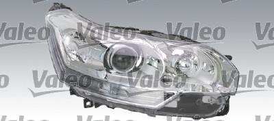 Фара левая (D1S, электрический, с моторчиком, инвертором, с поворотниками) CITROEN C5 III 02.08-04.11 Valeo 043693