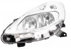 Фара ліва (2*H7, електр, галоген; з лампочкою, колір повороту: прозора) RENAULT CLIO III Valeo 044051 (фото 1)