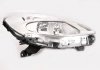 Фара правая (2*H7, электро, галоген; с лампочкой, цвет поворота: прозрачная) RENAULT CLIO III -11.12 Valeo 044052 (фото 2)