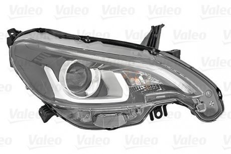 Фото автозапчасти фара правая (LED, с дневным светом) PEUGEOT 108 05.14- Valeo 045433