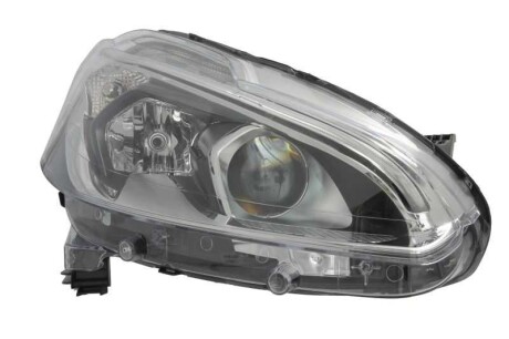 Фото автозапчастини фара права (2*H7/LED, електр) PEUGEOT 208, 208 I Valeo 046635