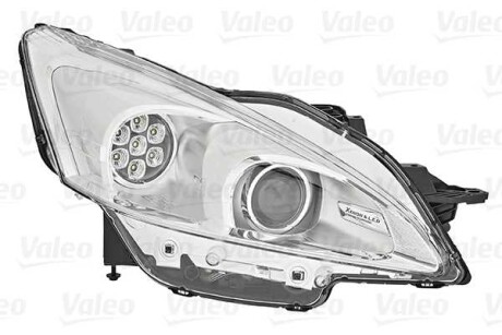 Фара левая (D1S/LED, электро) PEUGEOT 508 I -09.14 Valeo 046866