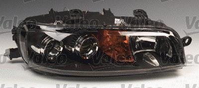Фара левая (H7, электрический, цвет вкладыша: черный) FIAT PUNTO 09.99-03.12 Valeo 088064