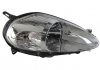 Фара правая (H4, электро, с моторчиком, галоген; с лампочкой, вставить цвет: серебряный, цвет поворота: прозрачная) FIAT GRANDE PUNTO -01.08 Valeo 088902 (фото 1)
