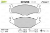 Фото автозапчасти тормозные колодки передние SEAT CORDOBA, IBIZA II, III; Volkswagen POLO, PASSAT 1.0-1.9TDI 03.85-02.02 Valeo 301258 (фото 1)