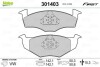 Фото автозапчасти тормозные колодки передние SEAT CORDOBA, IBIZA II, III, TOLEDO I; Volkswagen GOLF III, POLO CLASSIC, VENTO 1.0-1.9TD 05.91-12.02 Valeo 301403 (фото 1)