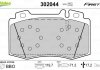 Фото автозапчастини гальмівні колодки дискові MERCEDES C-Class/CLK/CLS/E-Class/S-Class/SL/SLK 1,8-6,0 передні 92-12 Valeo 302044 (фото 2)