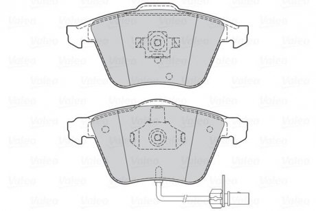 Тормозные колодки дисковые AUDI A6 2,7 передние 00-05 Valeo 302056