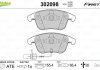 Тормозные колодки дисковые AUDI A4/A5/S5 1,8-3,2 передние 07-17 Valeo 302098 (фото 2)