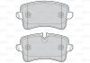 Тормозные колодки дисковые AUDI A4/A5/Q5 1,8-4,2 задние 07- Valeo 302157 (фото 1)