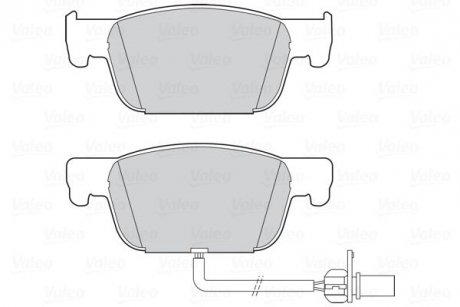 Фото автозапчасти тормозные колодки дисковые AUDI A4 Allroad/A4 Avant/A5/S5 1,4-3,0 передние 15- Valeo 302320