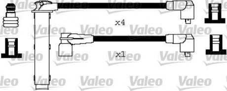 Комплект проводів запалювання LAND ROVER FREELANDER I 1.8 02.98-10.06 Valeo 346237 (фото 1)