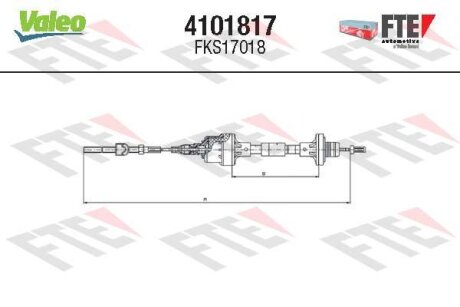 Фото автозапчастини автозапчасть Valeo 4101817