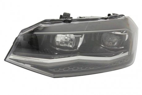 Фара левая (LED, электро, с моторчиком) Volkswagen POLO VI Valeo 450496