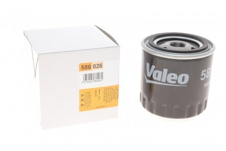 Фильтр масляный Volvo S40/V40 1.9DI/TD 95-04/Renault Trafic 2.1D 80-89 Valeo 586026 (фото 1)