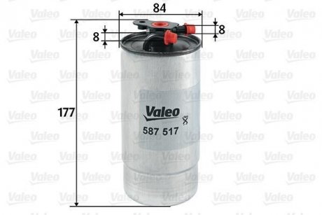 Топливный фильтр Valeo 587517