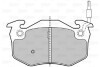 Фото автозапчасти тормозные колодки задние CITROEN SAXO, XSARA, ZX; PEUGEOT 106 II, 205 II, 206, 306, 309 I, II; RENAULT CLIO I, MEGANE I, SUPER 5 1.0i-2.0 04.85-08.05р. Valeo 598396 (фото 1)