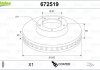 Фото автозапчастини гальмівний диск передня ліва/права MERCEDES C (C204), C T-MODEL (S204), C (W204), E (A207), E (C207), E T-MODEL (S212), E (W212), SLC (R172), VITO / MIXTO (W639) 1.6-3.0 01.07- Valeo 672519 (фото 1)