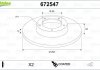 Фото автозапчастини гальмівний диск задня ліва/права AUDI A3; SEAT ALTEA, ALTEA XL; SKODA OCTAVIA III, SUPERB II; Volkswagen CADDY III, CADDY III/MINIVAN, GOLF V, GOLF VI, JETTA III, SCIROCCO III, TOURAN 1.2-2.5 02.03- Valeo 672547 (фото 1)