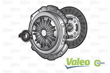 Комплект сцепления с подшипником с диском; Valeo 786004 (фото 1)
