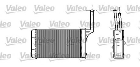 Радиатор печки (239x139x42) Valeo 812114 (фото 1)