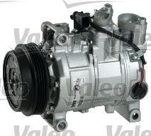 Фото автозапчасти компрессор кондиционера AUDI A4, A6, ALLROAD 2.5D 02.00-12.05 Valeo 813836