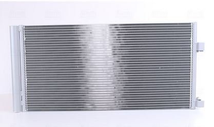 Радиатор кондиционера (с сушилкой) RENAULT LAGUNA, LAGUNA III 1.5D-3.5 10.07-12.15 Valeo 814378 (фото 1)