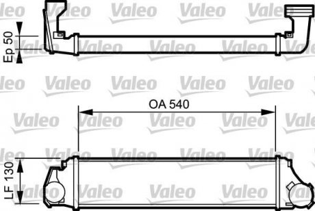 Фото автозапчасти интеркулер BMW 3 (E46) 2.0D/3.0D 04.98-05.05 Valeo 818716