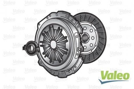 Фото автозапчастини комплект зчеплення Toyota Avensis, Corolla, Verso, RAV 4, 07-09 Valeo 828385