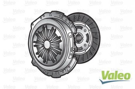 Фото автозапчасти комплект двухдискового сцепления JEEP CHEROKEE 2.0D 04.14-08.18 Valeo 828580