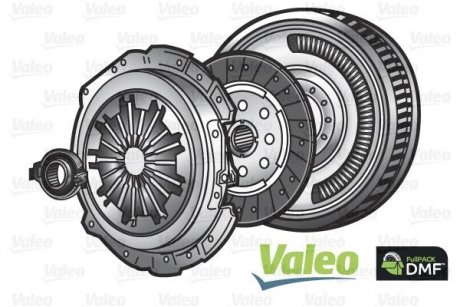 Демпфер + комплект сцепления Citroen Jumpy/Peugeot Expert 2.0 HDi 07- (+ выжимной) Valeo 837119
