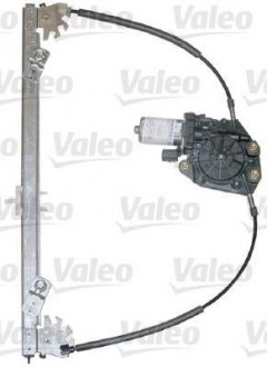 Склопідіймач передня ліва (електричний, з двигуном) FIAT PANDA 09.03- Valeo 850180
