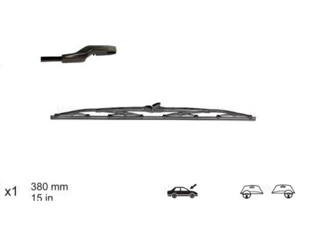 Фото автозапчасти щітка склоочисника silencio Valeo W1U40V