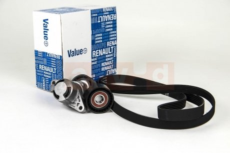 Комплект ременя генератора Renault Clio II 1.4/1.6 16V 99- Value 7711946484 (фото 1)