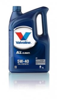 Фото автозапчастини олива для двигуна VALVOLINE ALL CLIMATE 5W40 C3 5L