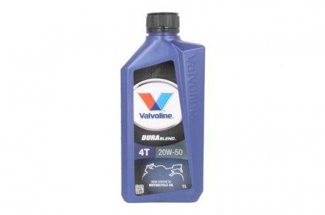 Фото автозапчастини олива для 4-тактних двигунів VALVOLINE DURABLEND 4T 20W50 1L